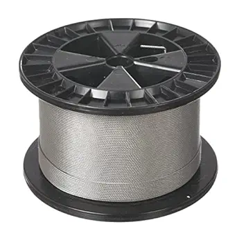 1/16 7x7 Stainless Steel Aircraft Wire Rope Cable T304 500' Reel