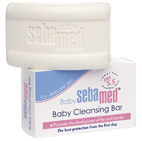 Image of SebaMed Baby Cleansing Bar (150g) & Baby (Children) Shampoo 150ml Combo