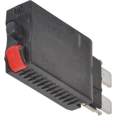 1170-22-15A Circuit Breaker; Therm; Push; Cur-Rtg 15A; Plug-In; 1 Pole; Vol-Rtg 28VDC; Blade Snap