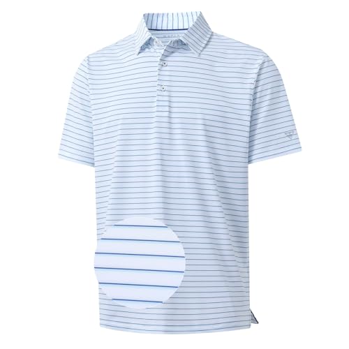 M MAELREG Moisture Wicking Golf Shirts for Men