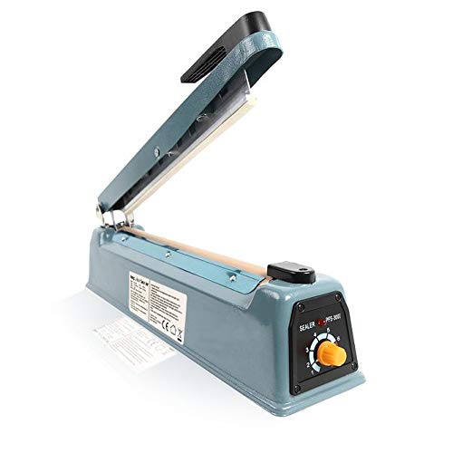 Pfs Pfs-300I Metal Gövde Poşet Ağzı Kapama Yapıştırma Kapatma Makinesi, Siyah