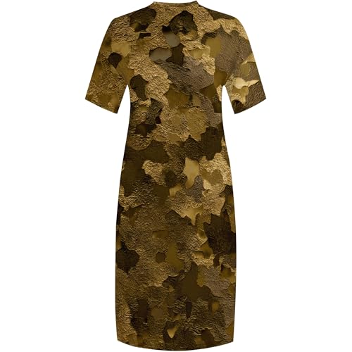 Image of SUZONANA Plus Size Dresses for Curvy Women African Print American Dress Summer Outfits Casual Loose with Pocket