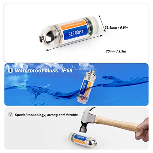 Gloglow Pipe Blockage Detector, Underground Pipe Handheld Detector With Earphone For Accurate Positioning #TOP4