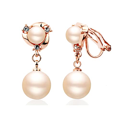 Boucles d'oreilles perles clip femme pour sublimer vos tenues