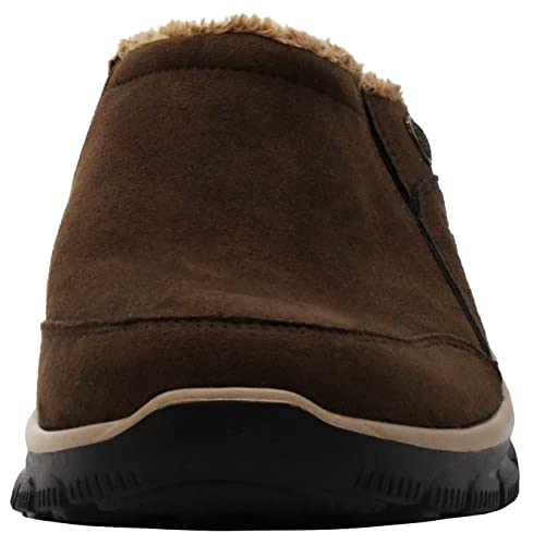 Skechers Women's Easy Going - LatteMule, Dark Brown, 3.5 UK