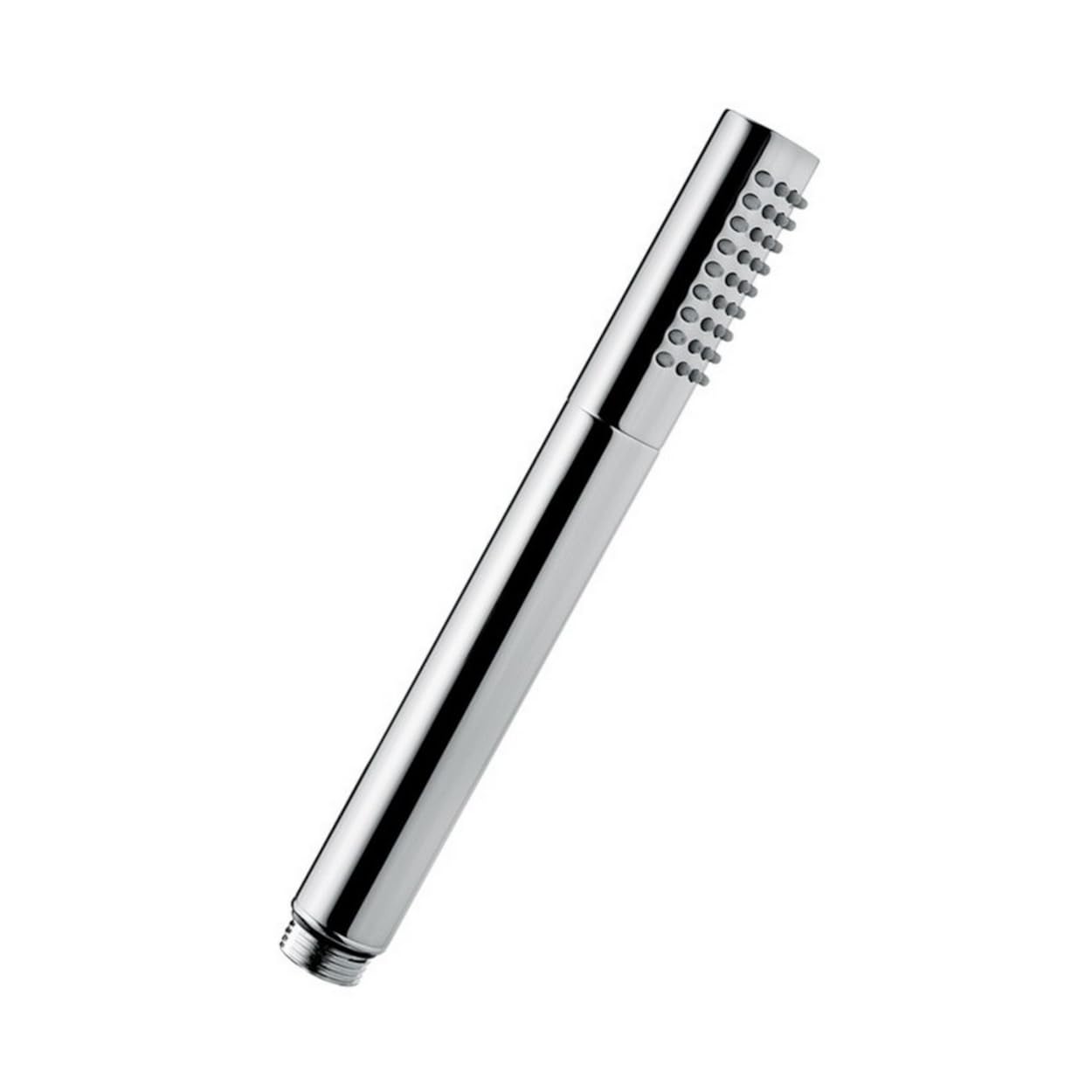 Paffoni Doccetta Tonda Master Zdoc067cr | Telefono Doccia Cilindrico Monogetto con Attacco Universale G 1/2", Ottone Cromato Lucido