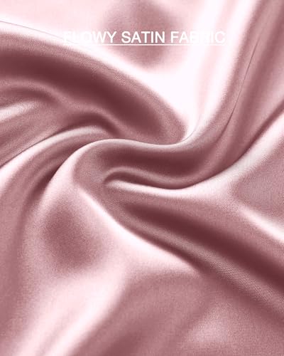 Image of BTFBM 2026 Summer Womens Skirts Silk Elegant High Waist Flowy Long Satin A-Line Midi Skirt Cocktail Wedding Party