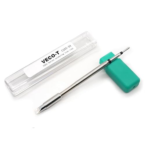 C245-D4 Soldering Iron Tips,Compatible with T245 Soldering Station,Ideal for Repair Mobile Phone Motherboard Watch