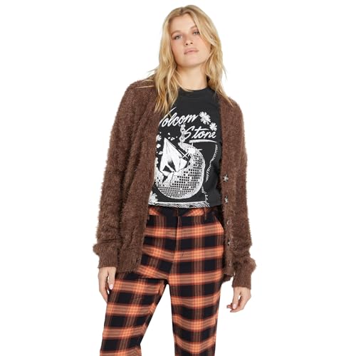 Image of Volcom Women's Fuzzigan Loose Fit Cardigan