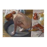 QIENAZIO Edgar Degas Kunstdruck auf Leinwand, Motiv: 