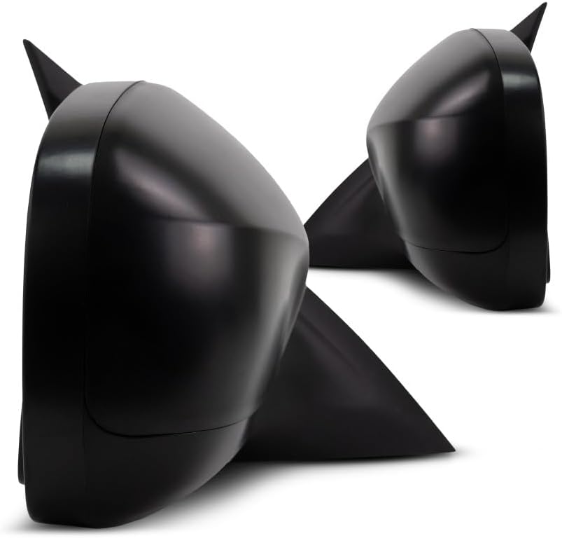 For Subaru Forester 2011 2012 2013 Door Mirror Driver and Passenger Side | Pair | Power | Non-Heated | Textured | Replacement For 91054SC041NN, 91054SC060 | SU1320120