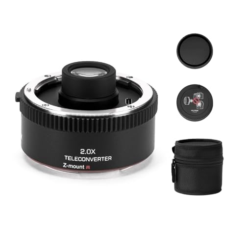 VILTROX TC-2.0X �e���R���o�[�^�[ 2.0X �I�[�g�t�H�[�J�X �e���R���o�[�^�[�����Y �j�R�� Z �}�E���g�p NIKKOR Z 70-200mm f/2.8VR S �Ή�