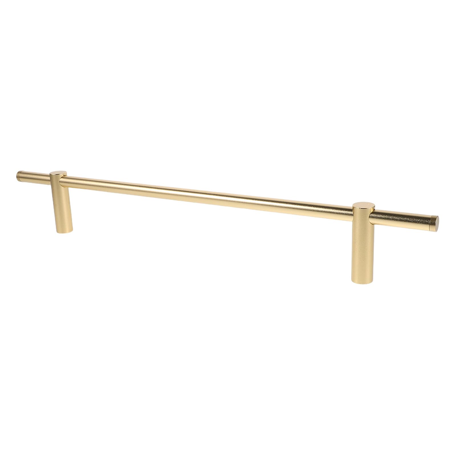 Barre de rambarde en aluminium doré 40 CM pour étagère et support mural