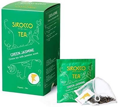SIROCCO TEA Switzerland - GREEN JASMINE - 20 tea bags