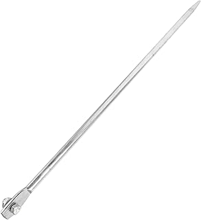 Erdungsstab Aus Verzinktem Eisen 48Cm Hochwertiger Erdungsstab FüR Sichere Elektrische Erdung Zu Hause Ideal FüR Blitzschutz Und GeräTeschutz