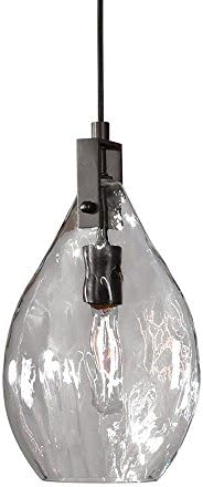 Uttermost 22049 Campester 1 Light Watered Glass Mini Pendant .#from-by#_4234y34ATG Stores -KOT#163252480766654