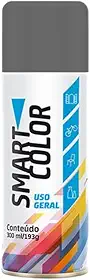 Tinta Em Spray 300ml Para Madeira, Plástico, Metal, Cerâmica Uso Geral Acabamento Brilhante Cores Unidade Escritex (Cinza)