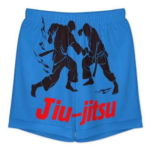 Jiu-Jitsu Men's Button Down Pajamas Set Sleepwear Short Sleeve Lounge Pj Sets4