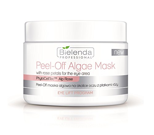 Bielenda Professional Eye Lift Program Peel-Off Algae Mask met Rose Petals 3,2 oz/90 g van Bielenda Professional