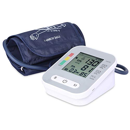 Digital Arm Blood Pressure Monitor (LCD Digital Heart Beat BP Gauge)