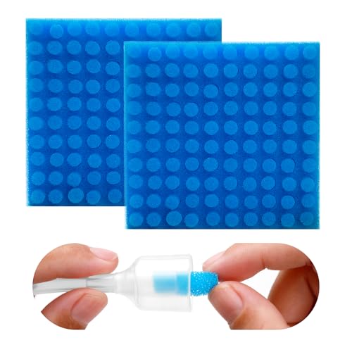 Image of Qunlions life 200-Pack of Premium Nasal Aspirator Hygiene Sponges, Replacement for Nosefrida Nasal Aspirator Filters, BPA, Phthalate & Latex-Free (200 Count)