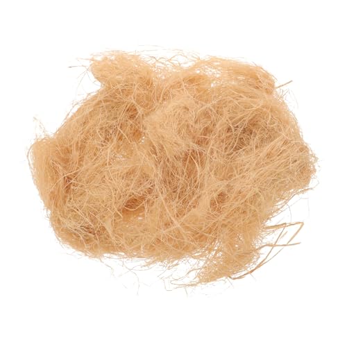 TOYANDONA 1Bag DIY Bird Nesting Material Natural Raffia Grass for Indoor Bird Nest Supplies Soft Bedding for Animals Like Hamsters Rabbits Cozy Nesting for Birds
