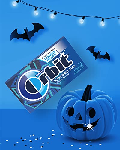 Image of Orbit Peppermint Gum 14 Pieces, 33 g