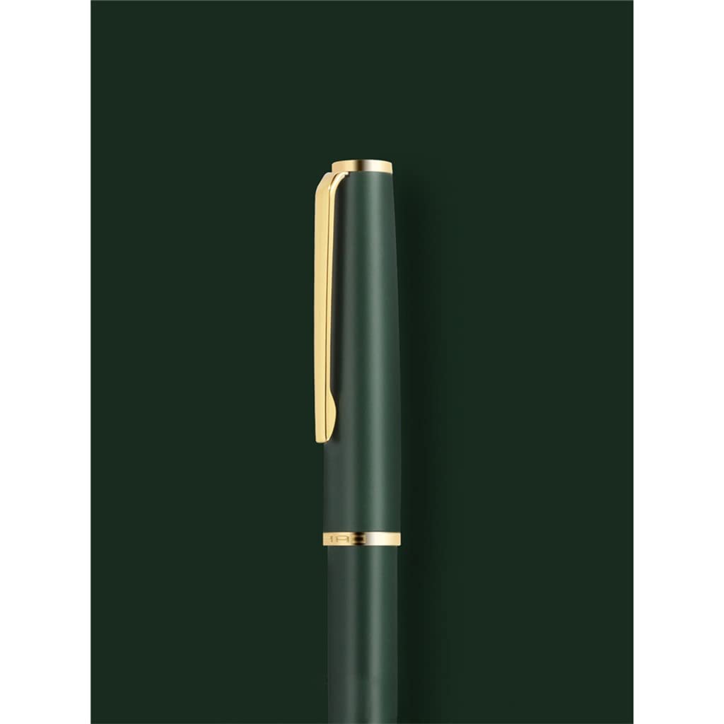 Penna stilografica verde per ufficio aziendale e scuola forniture di cancelleria penne a inchiostro