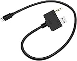 Music Interface AUX Cable Power USB 3.5mm Lead Adapter Wire Cord Compatible for iPX Xs Xs Max X 8 7 7 Plus for Hyundai KIA(39 Inch)