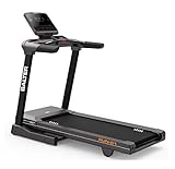 Cinta de correr para uso doméstico ideal para disfrutar de un entrenamiento al más alto nivel en su propia casa: Motor de 3 CV (corriente contínua). Velocidad de 0,8 a 20 km/h. Inclinación de 0 a 15%.