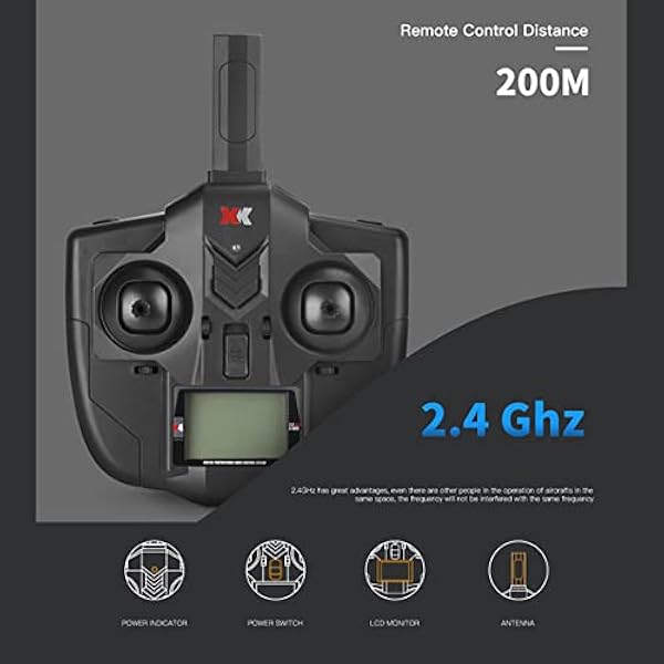 Doumneou XK A180 F22 2,4G 3 320 mm vingspann 3D/6G lä omkopplingsbar 3-axlad gyro EPP RC flygplan RTF