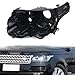SIKUAI Car Headlight Bottom Base Case Housing, Anti-Scratching Headlamp Bottom Base Case Housing Guard For Land Rover For Range Rover 2013-2017, Left