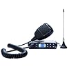 Midland GB1-R Radio Ricetrasmittente PMR 446 senza licenza 8 Canali + 91 Programmabili con CTCSS – 1 Ricetrasmettitore, Microfono e Supporto, Cavo di Alimentazione Accendisigari e Viti