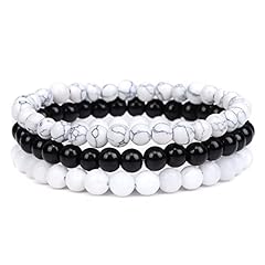 White Turquoise+Black Onyx+White Porcelain