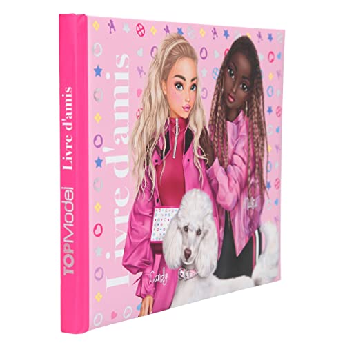 TPMODEL Friendship Book (French Version) Top Model Model Candy and Malia, Pink, Small - Image 2