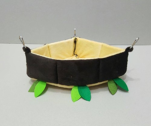 5 Pcs Sugar Glider Hamster Squirrel Chinchillas Small Pet Edge Cushion Cage Set Forest Pattern Get Free 1 Small Pet Treats, Polar Bear's Republic #TOP1