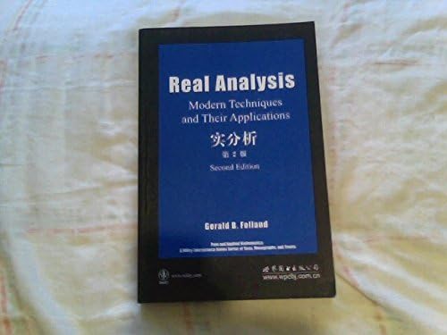 Real Analysis: Modern Techniques and Their Applications by Gerald B. Folland B01_0457