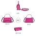 SHUIANGRAN Stylish and Simple Crossbody Bag Small Square bag Purses for Women Satchel Shoulder bag Bag Purse Hot pink