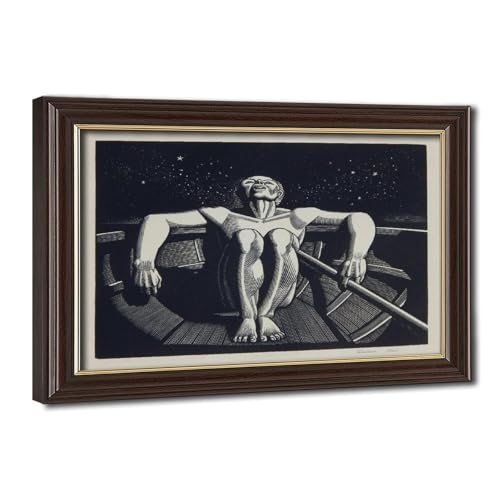 Drifter de Rockwell Kent : décoration murale inspirante pour votre bureau ou salon