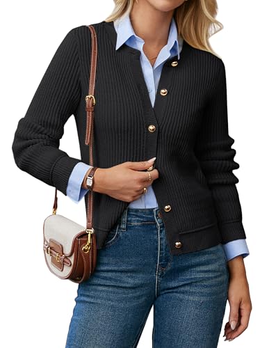 GRACE KARIN Women Knit Cardigan Sweaters Long...