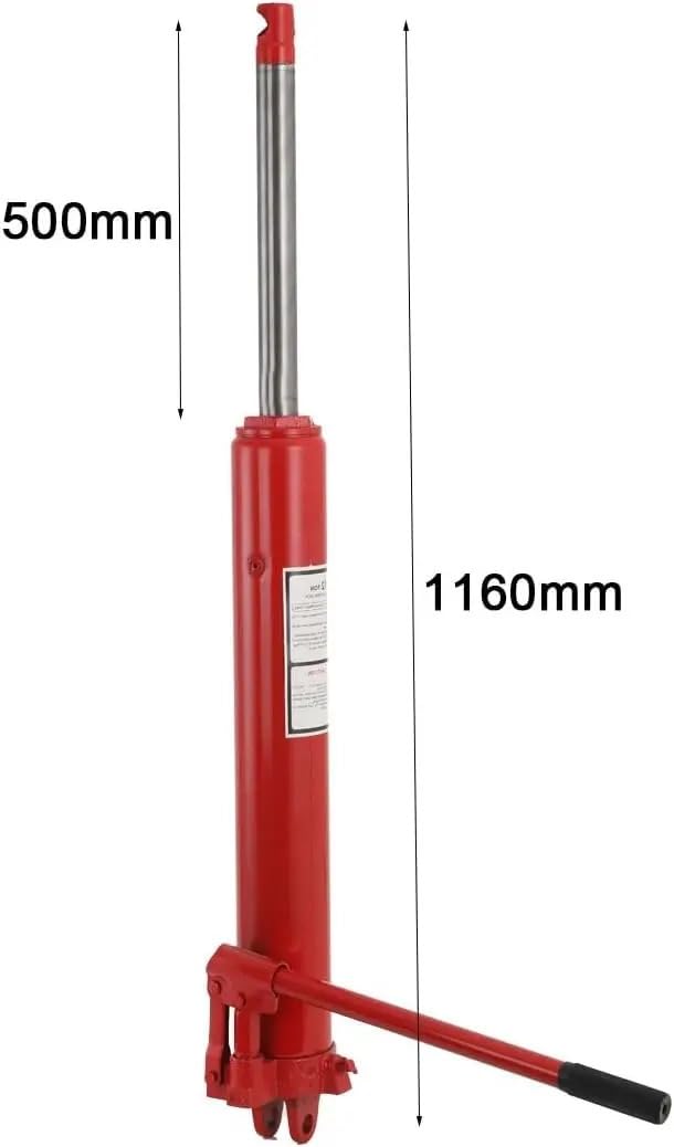 nożycowy lewarek 12-tonowy hydrauliczny siłownik podnośnika z długim siłownikiem, ręczny cylinder zbierający wiśnie do wciągników silnikowych Podnośnik samochodowy