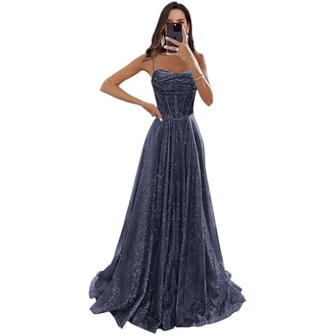 Boey Frek Sparkly Tulle Prom Dress 2024 Cover