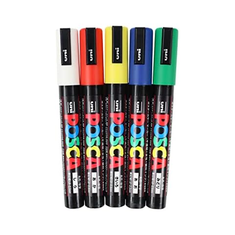 Königinnen Markierungsstift (5 Farben) - Königinnenzucht Bienen Zeichenstift Imker Stift, Gelb Cover