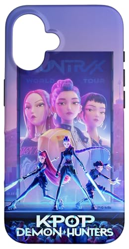 KPop Demon Hunters HUNTR/X Key Art Officially Licensed Case for iPhone 16