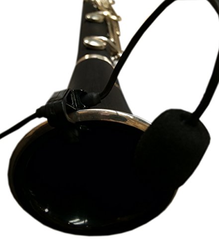 Myers Pickups The Feather Tenor Sax Pickup With Flexible Micro-Gooseneck #TOP7