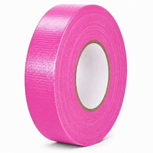 Image of GGR Supplies CDT-36 Pink Cloth Duct Tape, 1.5 Inch x 60 Yards | Industrial Grade; Waterproof and UV Resistant; Clean Removal With No Sticky Residue; Repairs, Packaging, Bundling and Sealing