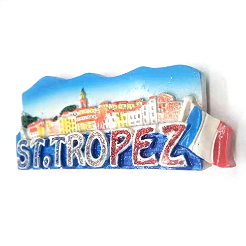 Saint-Tropez Provenza Francia 3D frigorifero