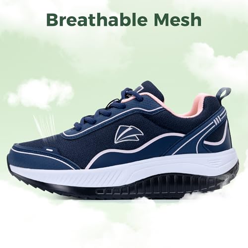 Image of IIV Womens Walking Shoes for Plantar Fasciitis, Arch Support Athletic Tennis Sneakers Orthotic Comfortable Shoes for Standing All Day US 5.5-11