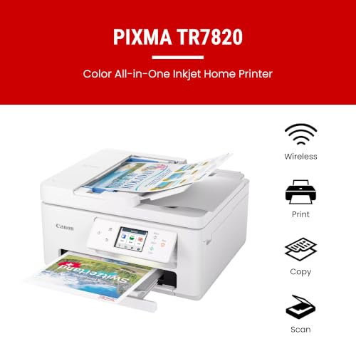 Canon PIXMA TR7820 – Wireless Home All-in-One Printer - image 2