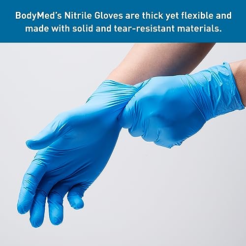 BodyMed Nitrile Gloves for Exam and Home Use, Extra Small, 1,000 Count - Latex & Powder Free Disposable Gloves for Medical Use, Cooking, Cleaning & More - Thumbnail 6
